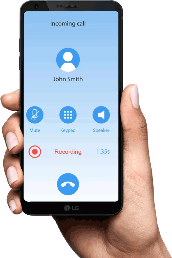 call recorder mobile icon